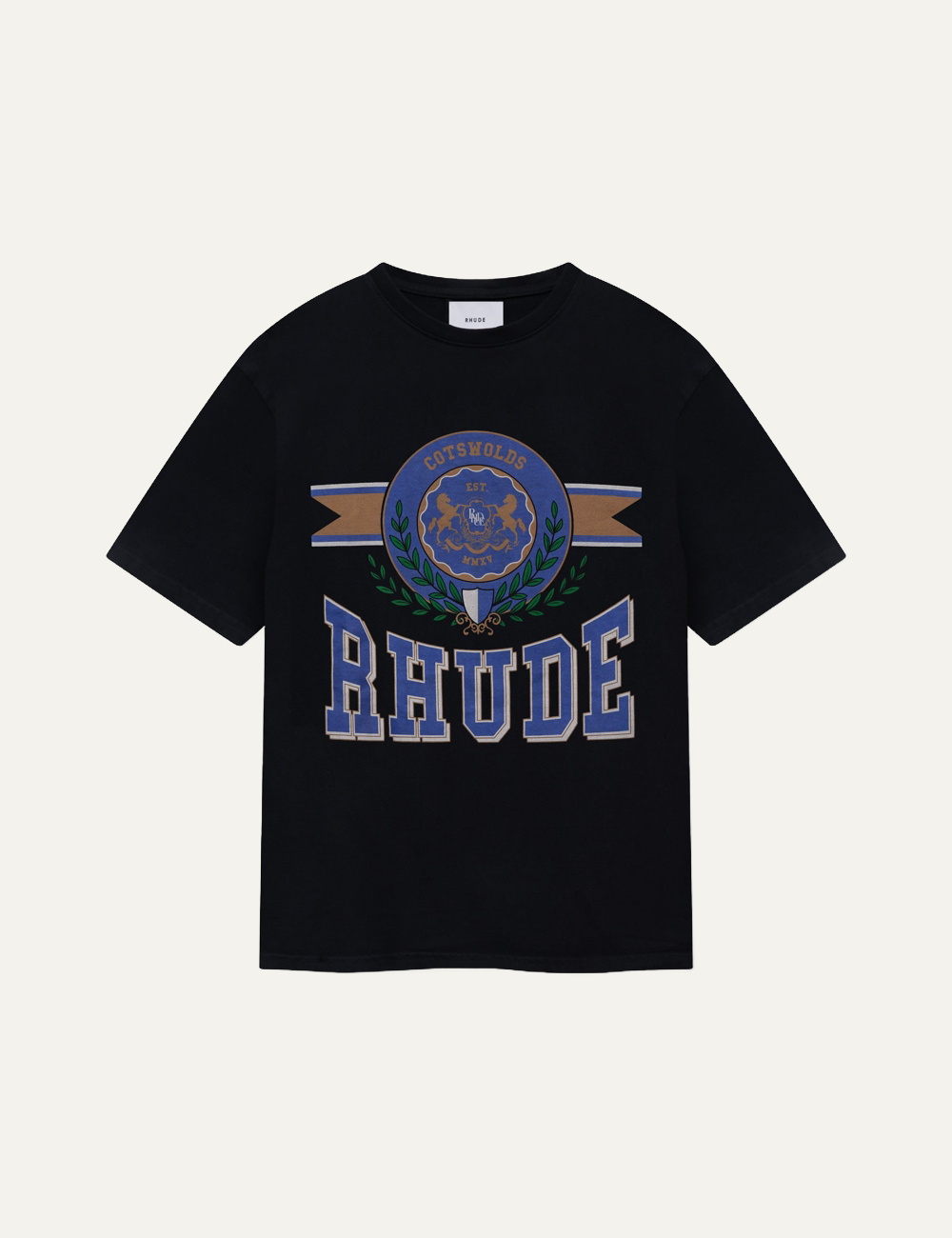 RHUDE COTSWOLD CREETS TEE VINTAGE