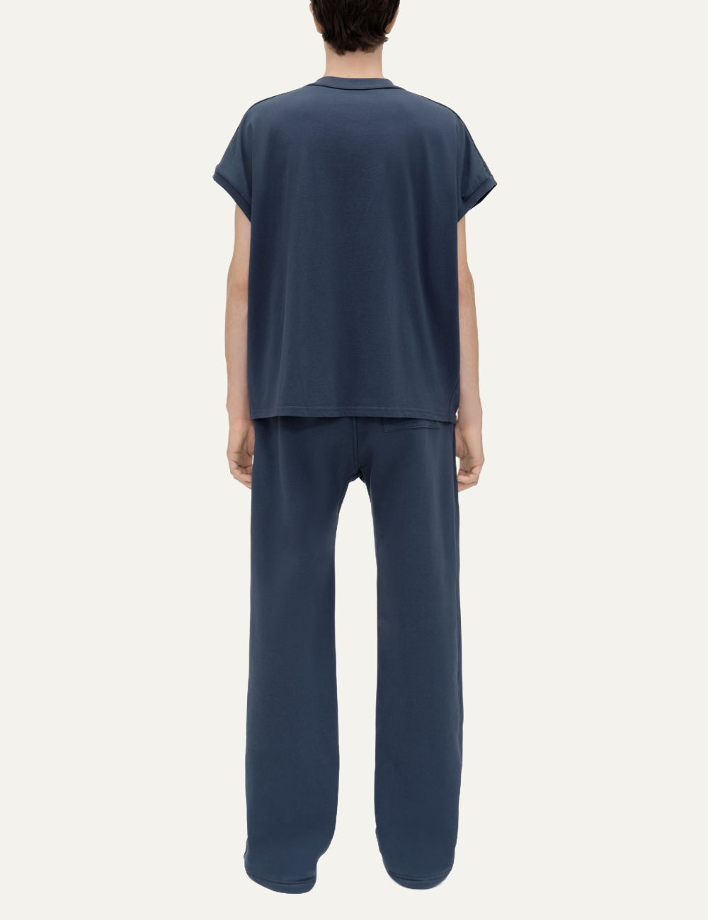 RHUDE CLASSIQUE CUTOFF SLEEVE TOP