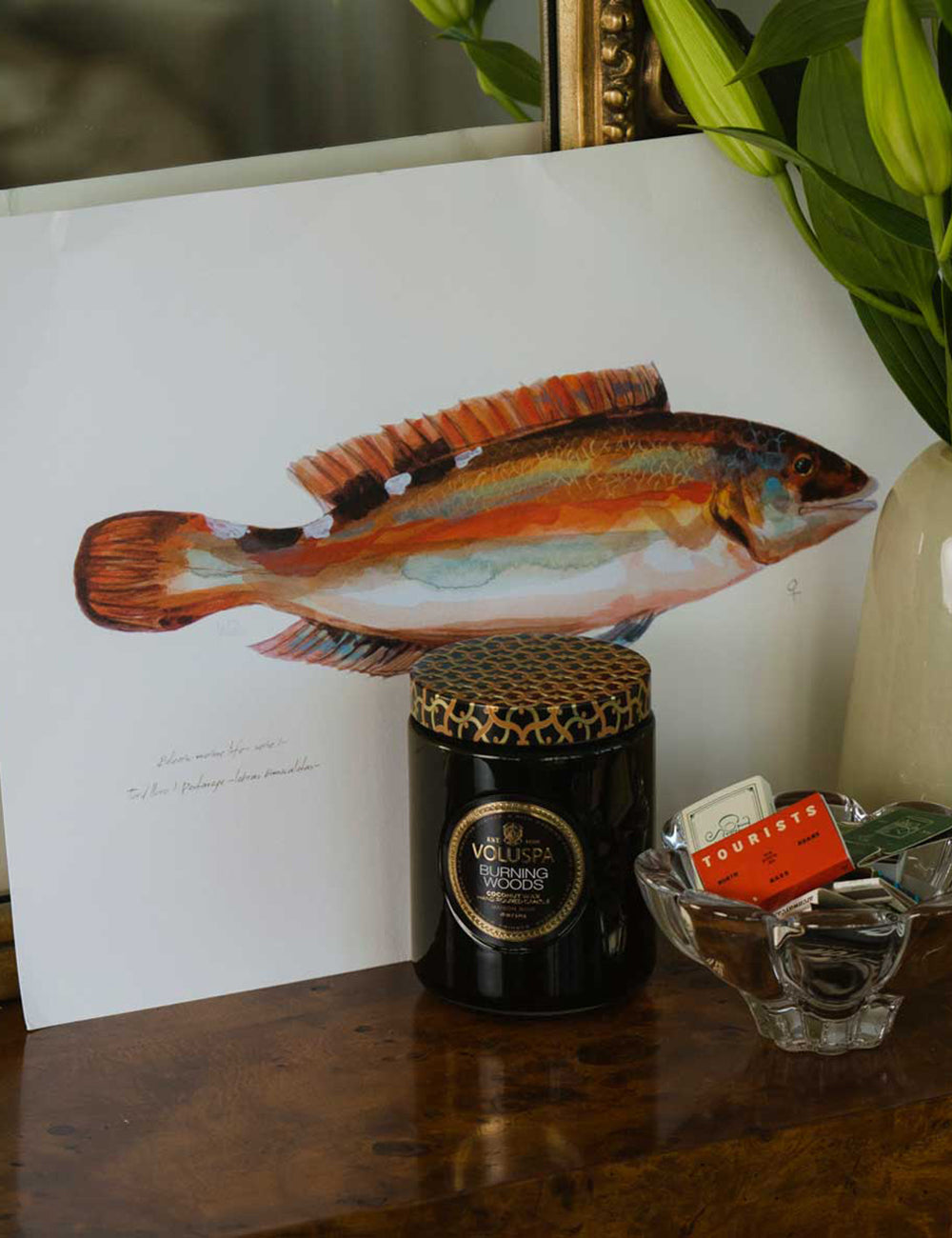 VOLUSPA BURNING WOODS 18OZ