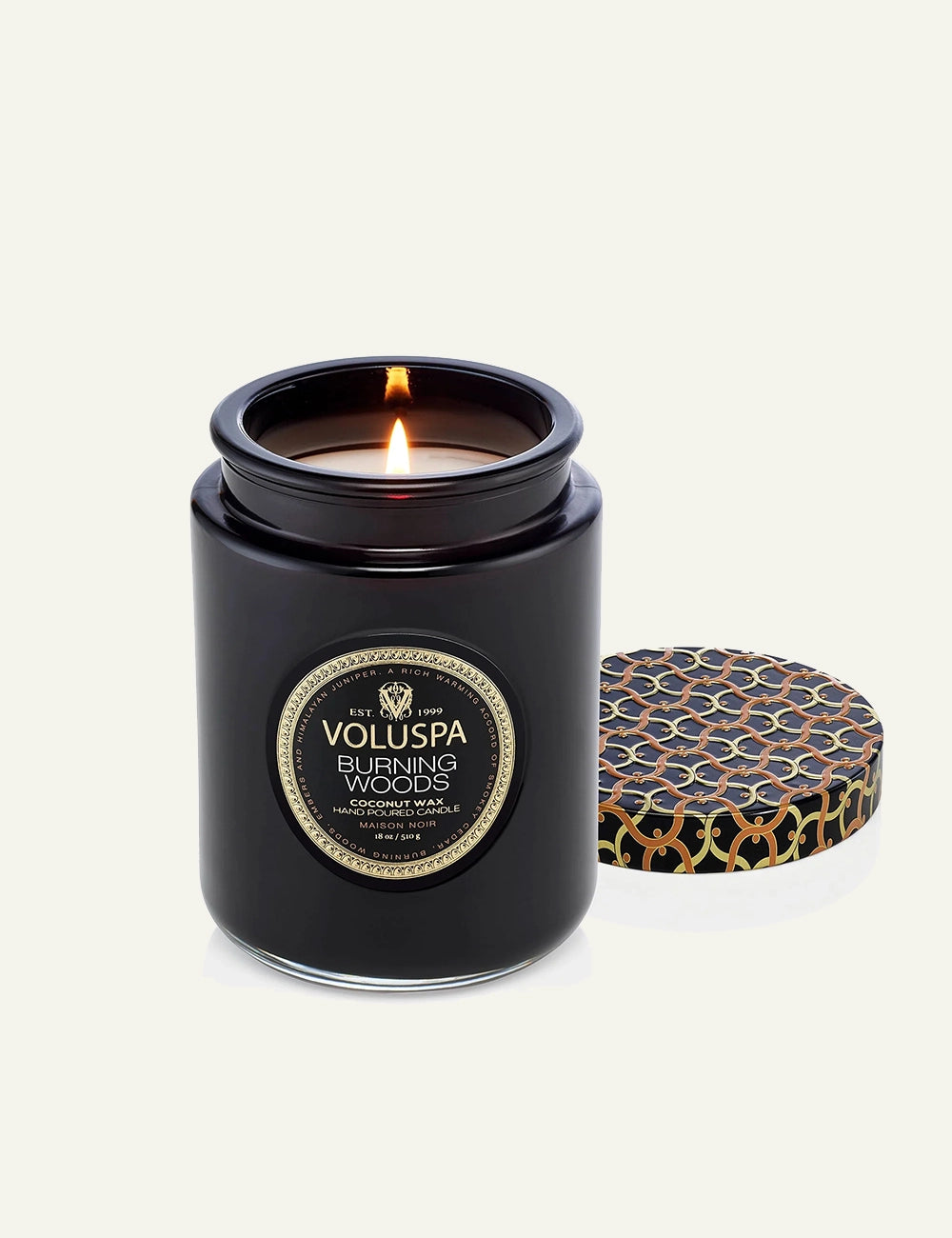 VOLUSPA BURNING WOODS 18OZ