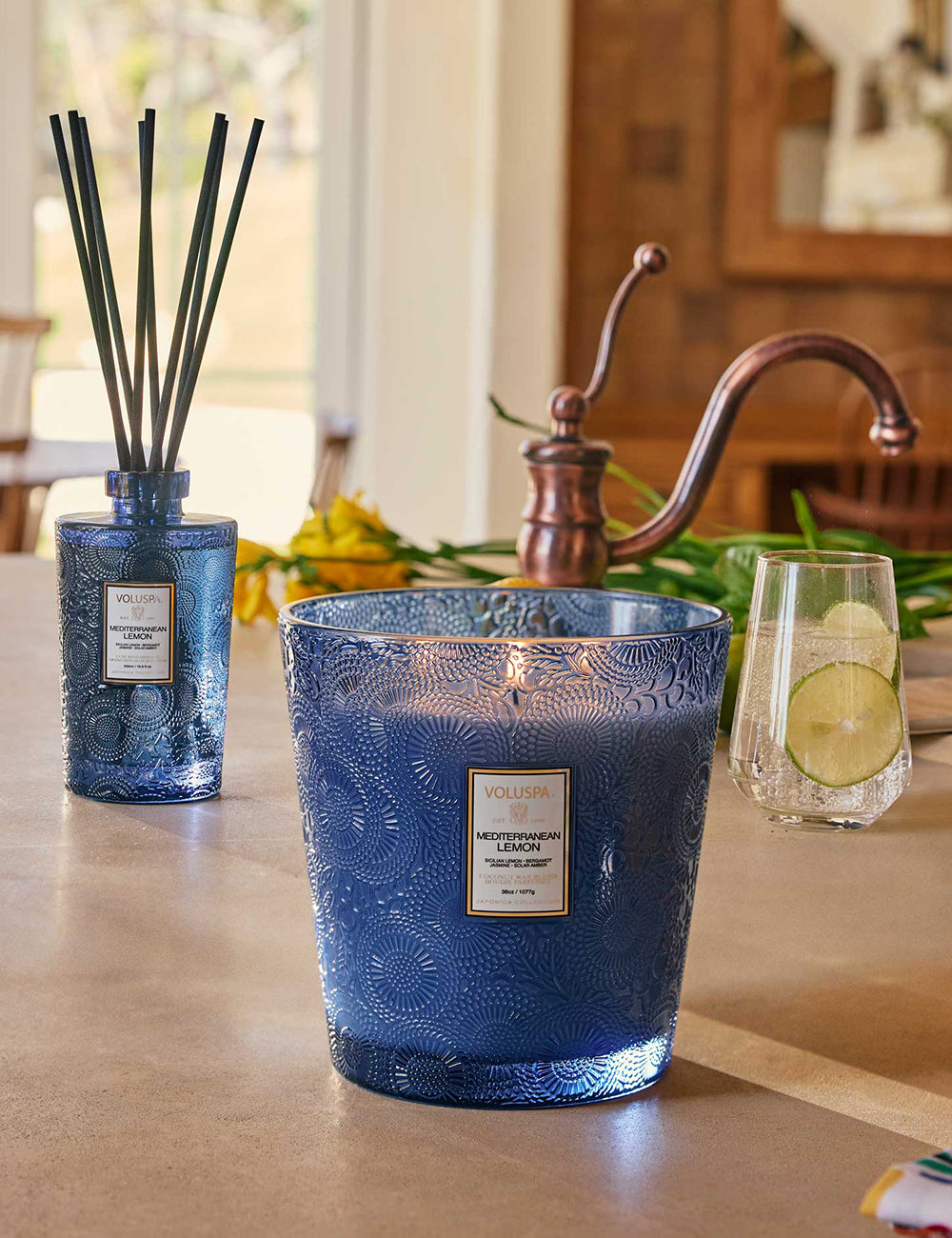 VOLUSPA MEDITERRANEAN LEMON 3W
