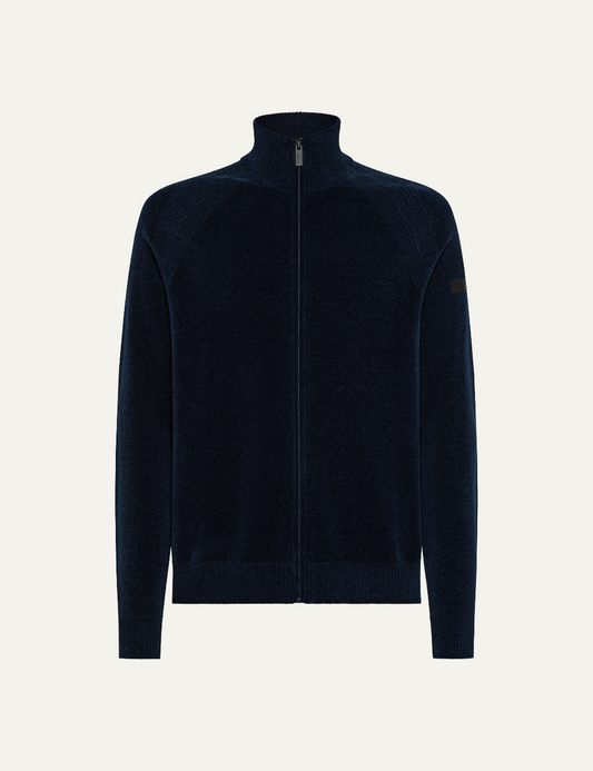 RRD VELVET FULL ZIP KNIT