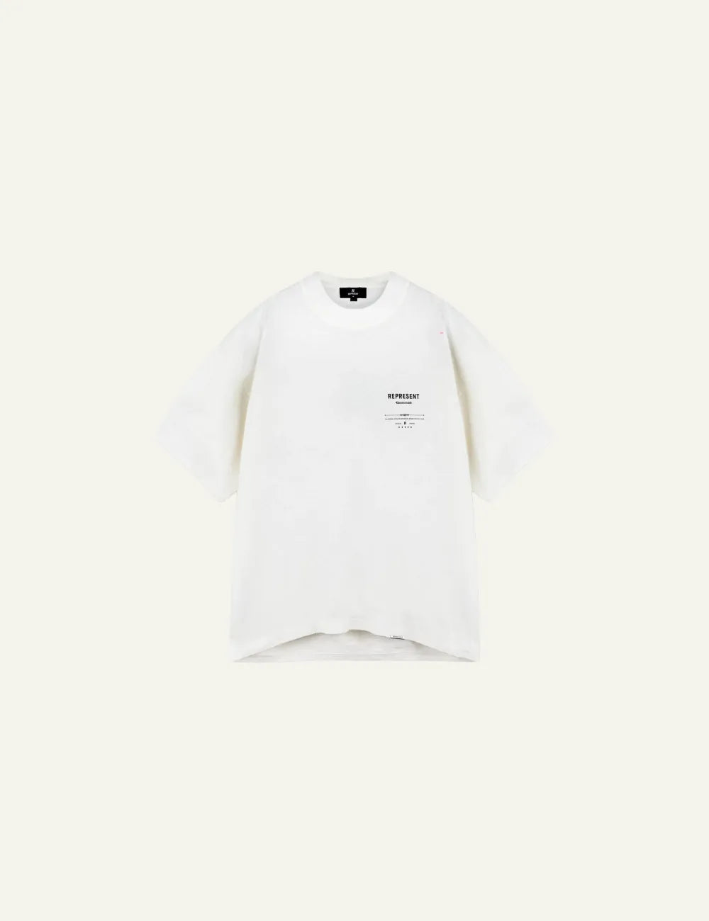 REPRESENT REVERE MANOR T-SHIRT AGED WHITE