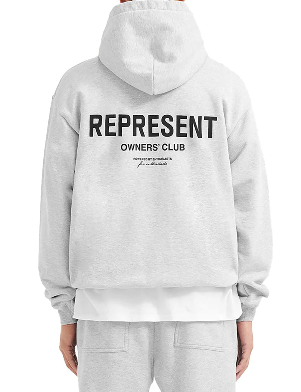 REPRESENT OC HOODIE ASH GREY