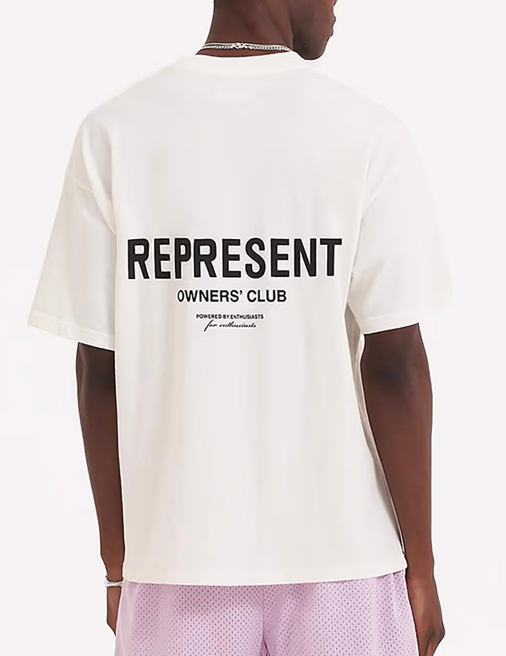 REPRESENT OC T-SHIRT FLAT WHITE