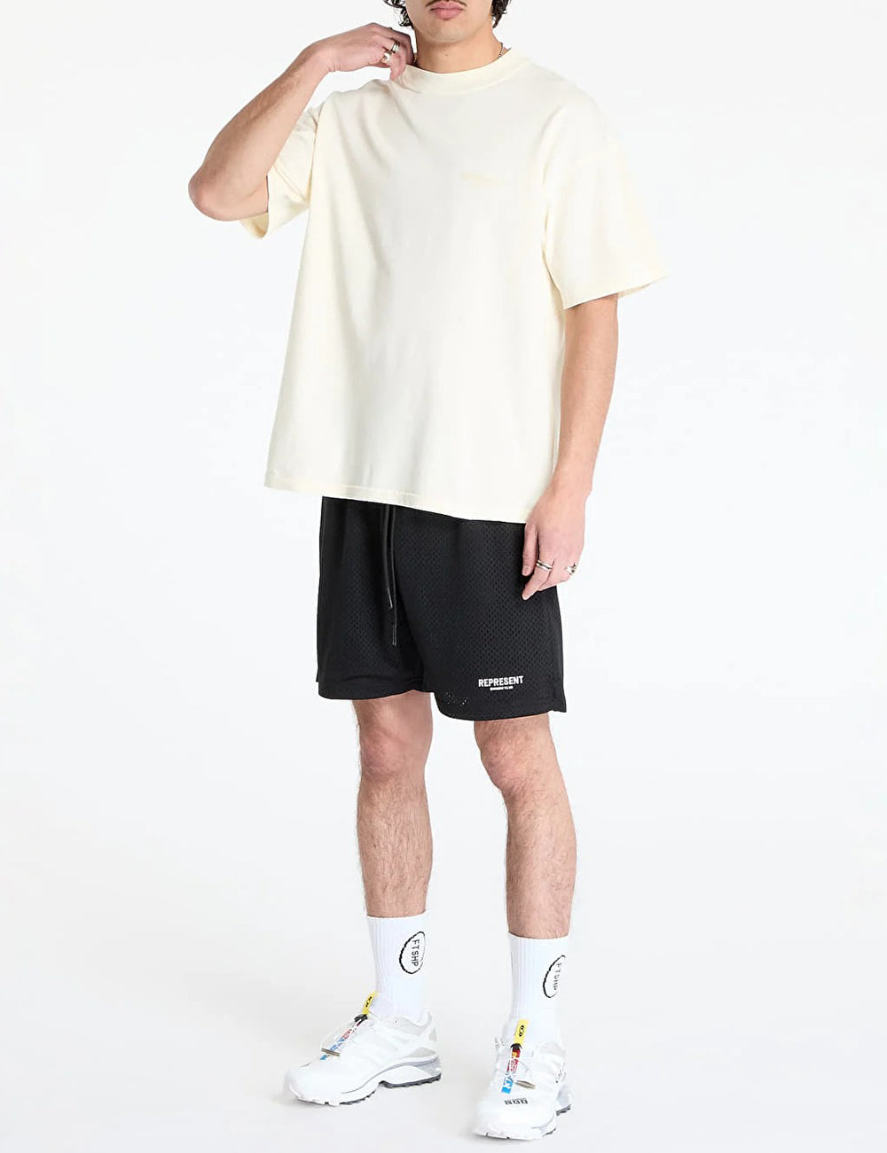 REPRESENT OC T-SHIRT BUTTERCREAM