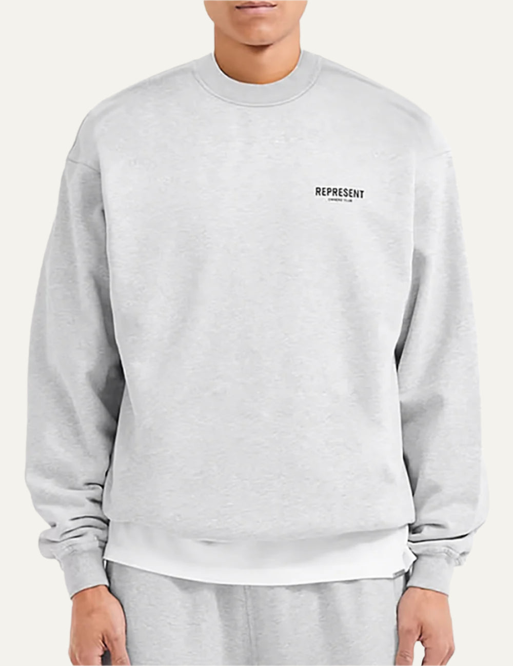REPRESENT OC SWEATER ASH GREY