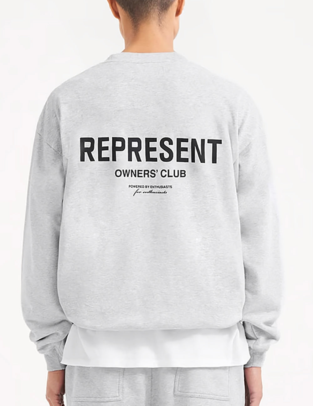 REPRESENT OC SWEATER ASH GREY