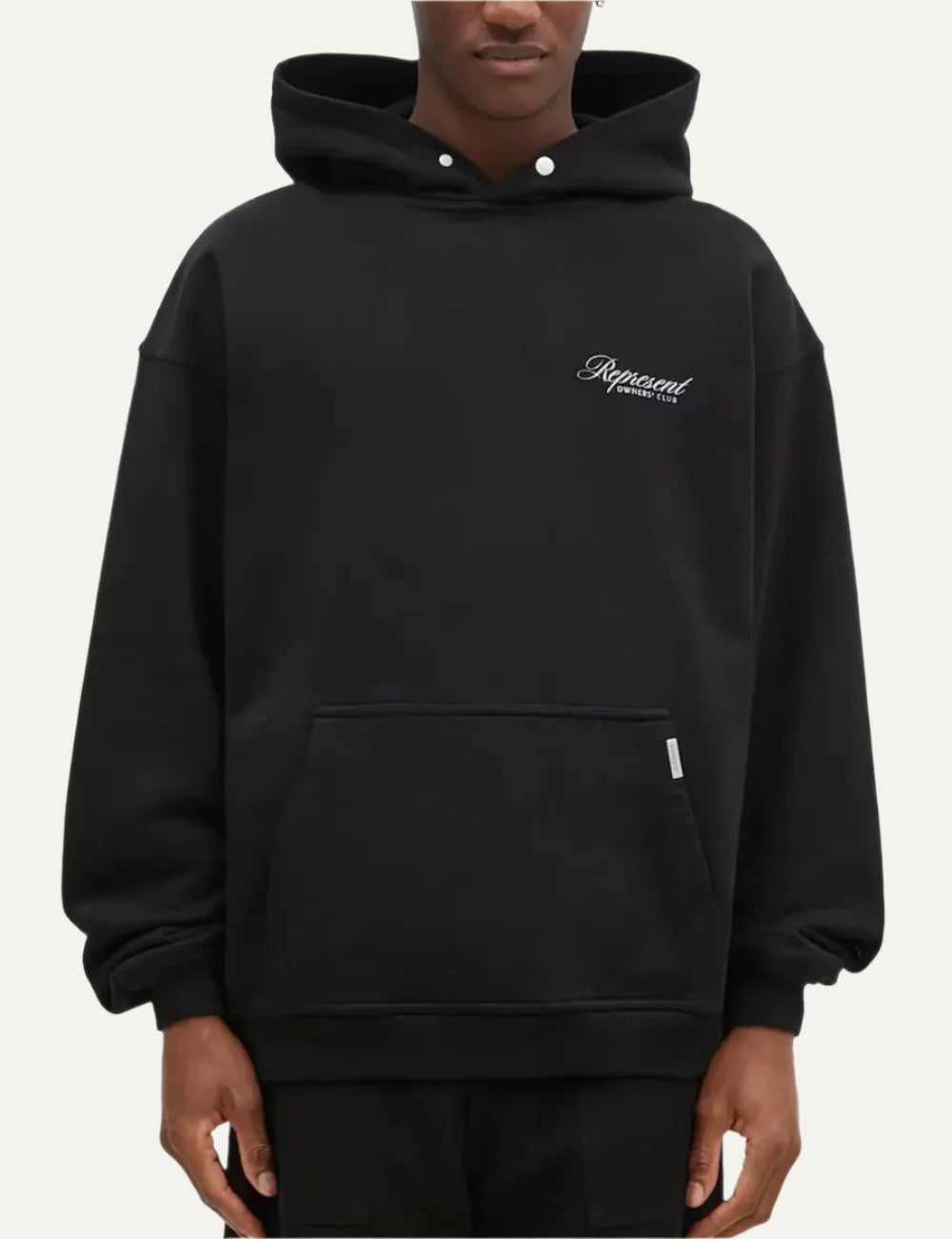 REPRESENT OC SCRIPT HOODIE BLACK