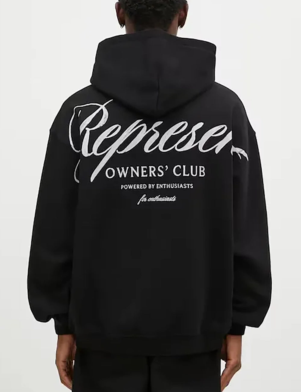 REPRESENT OC SCRIPT HOODIE BLACK
