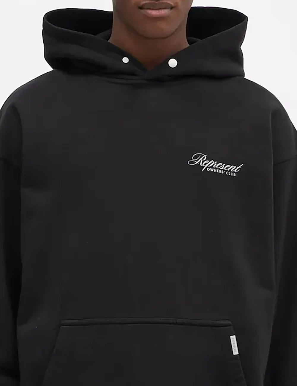 REPRESENT OC SCRIPT HOODIE BLACK