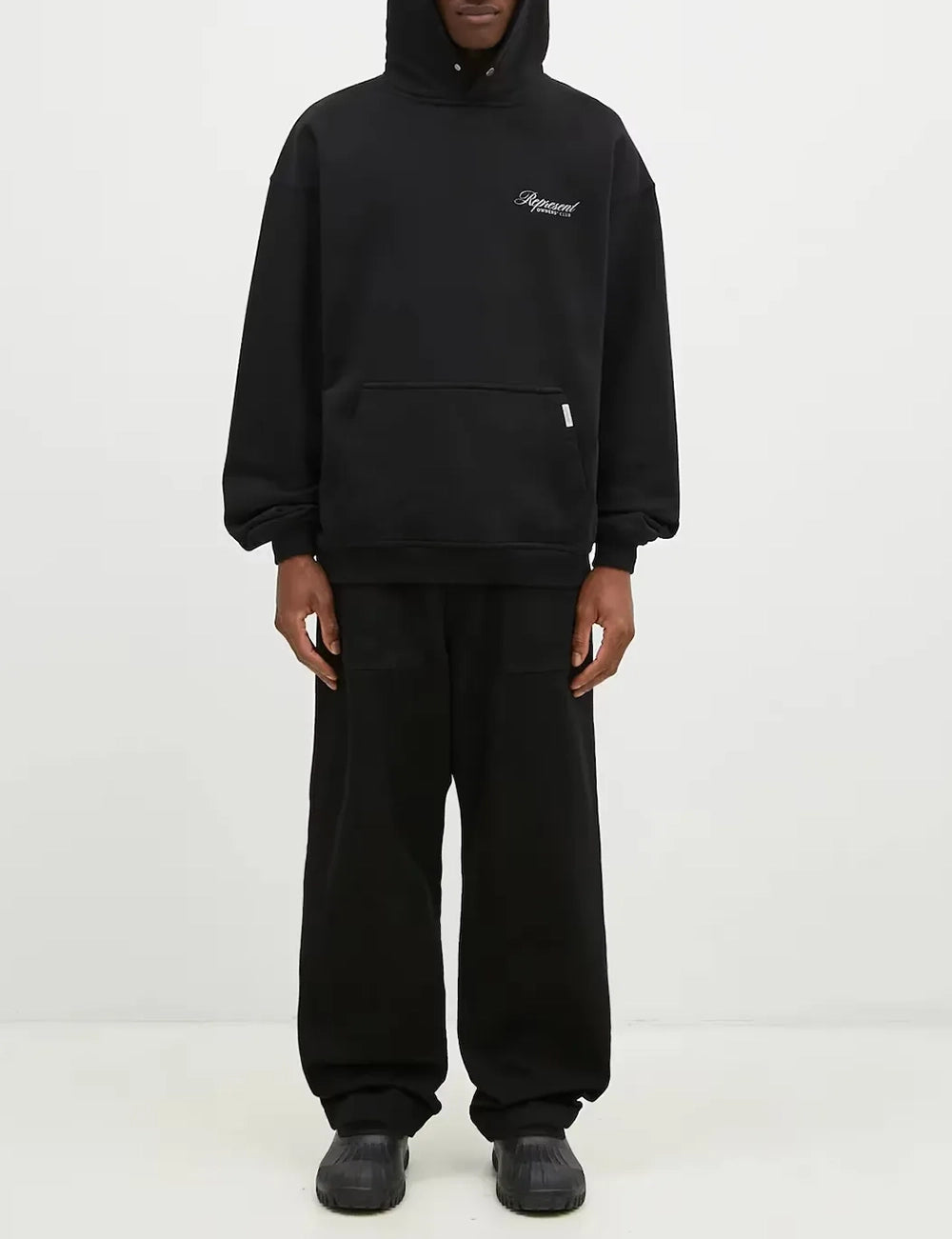 REPRESENT OC SCRIPT HOODIE BLACK