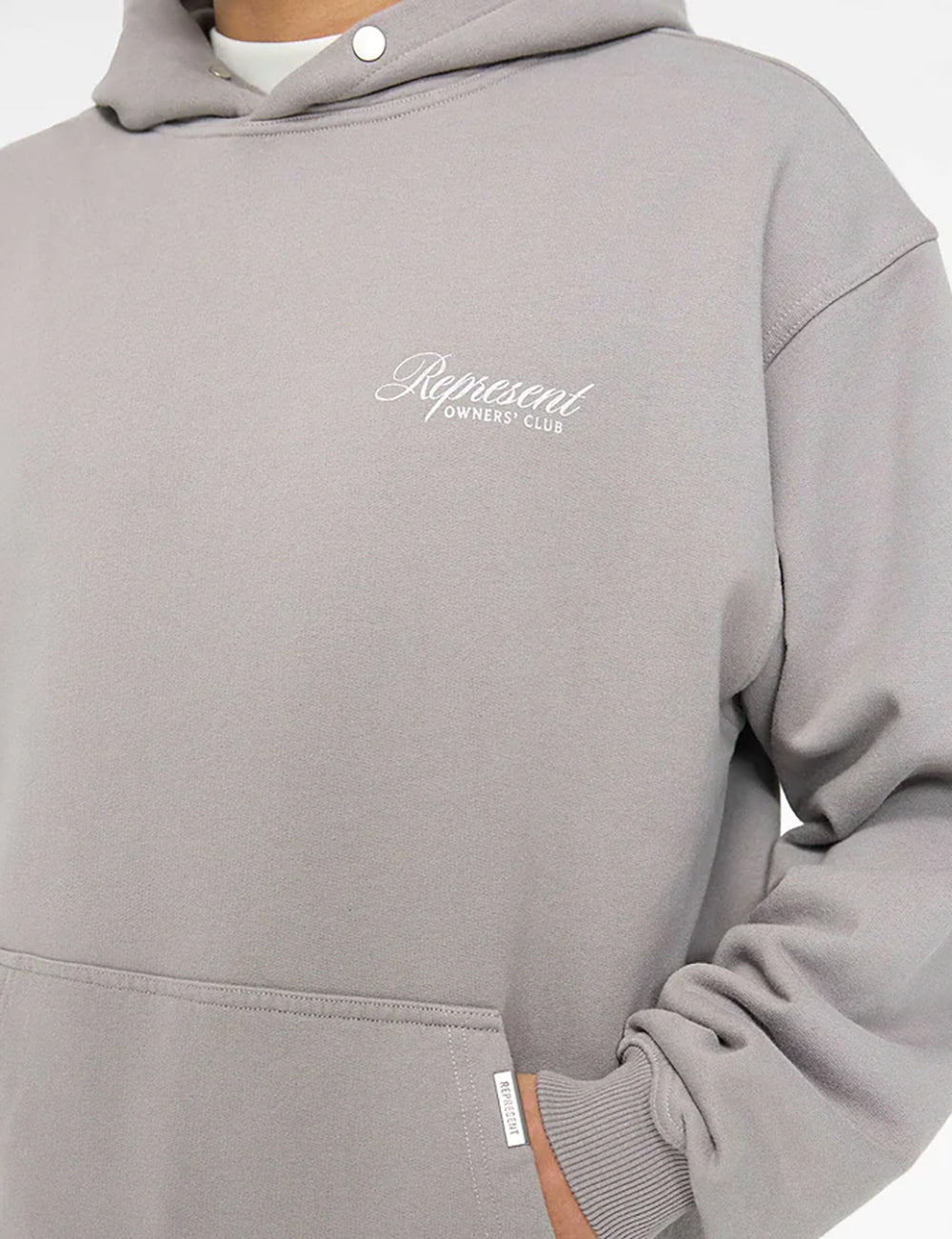 REPRESENT OC SCRIPT HOODIE SLATE