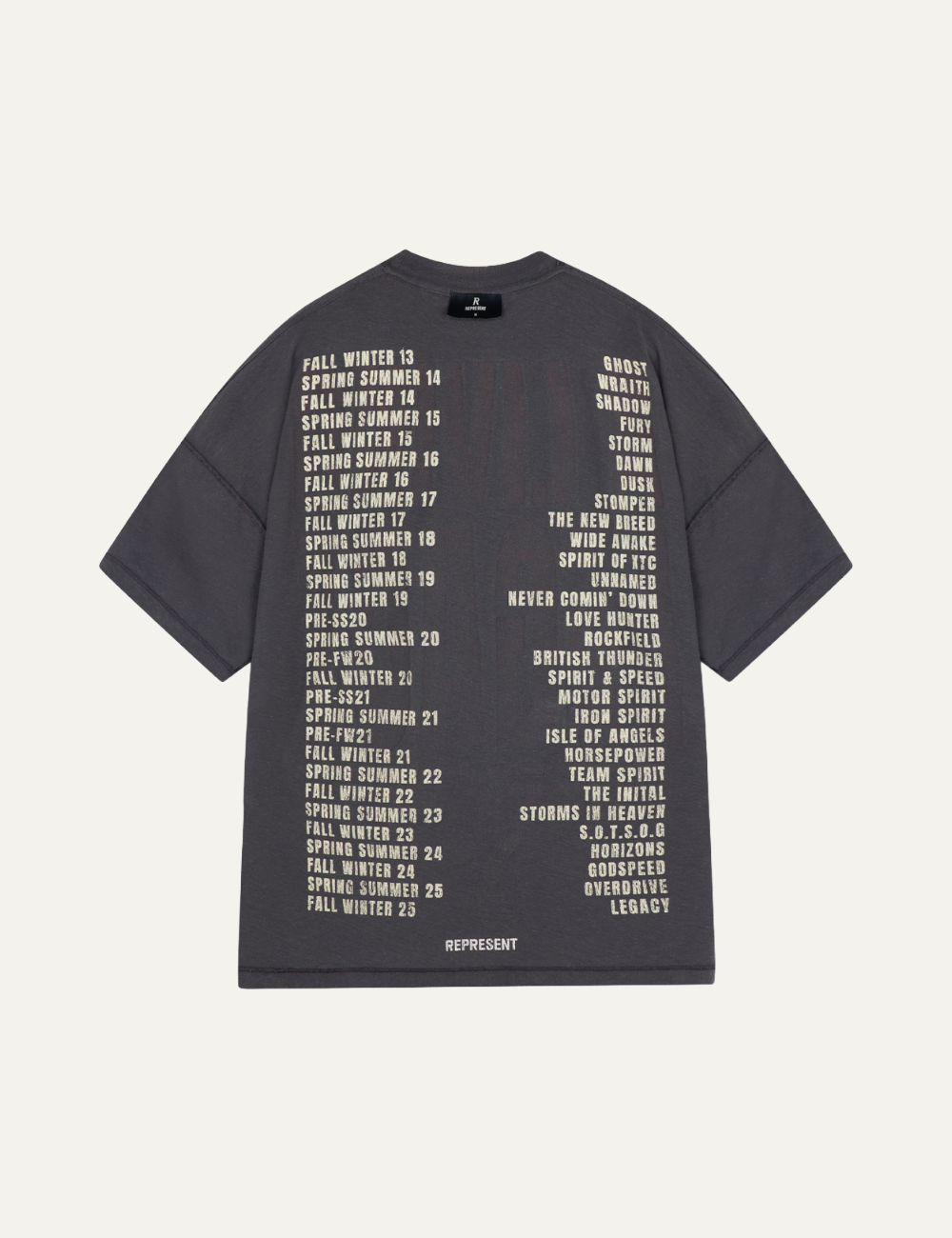 REPRESENT LIVING LEGACY T-SHIRT