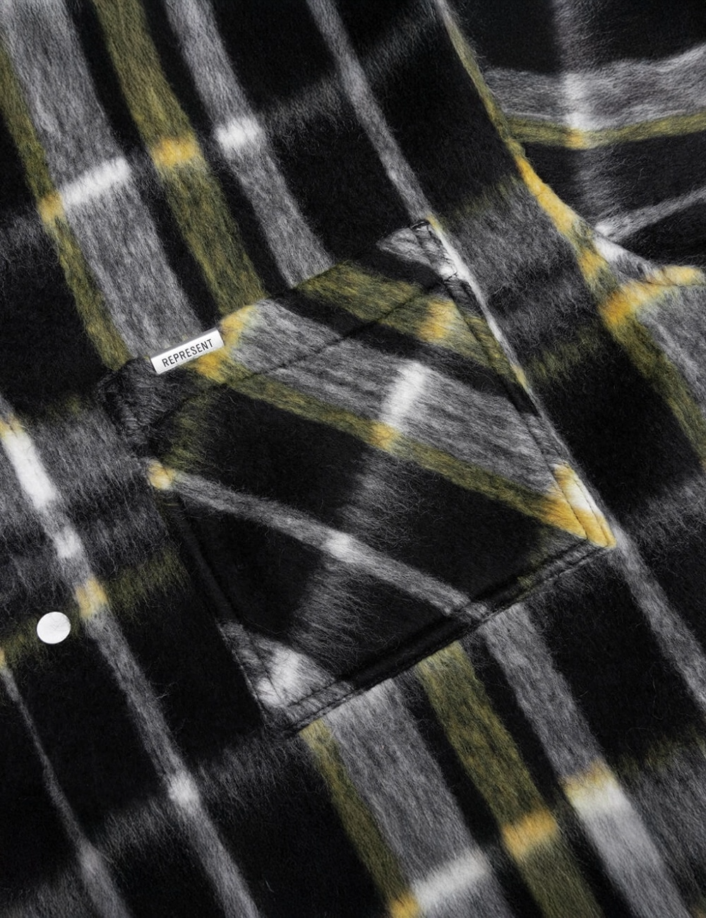 REPRESENT TEXTURED OVERSHIRT