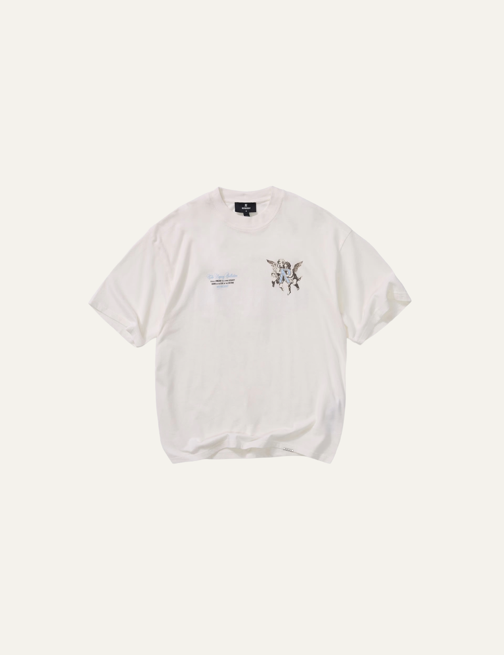 REPRESENT CHERUBS T-SHIRT FLAT WHITE