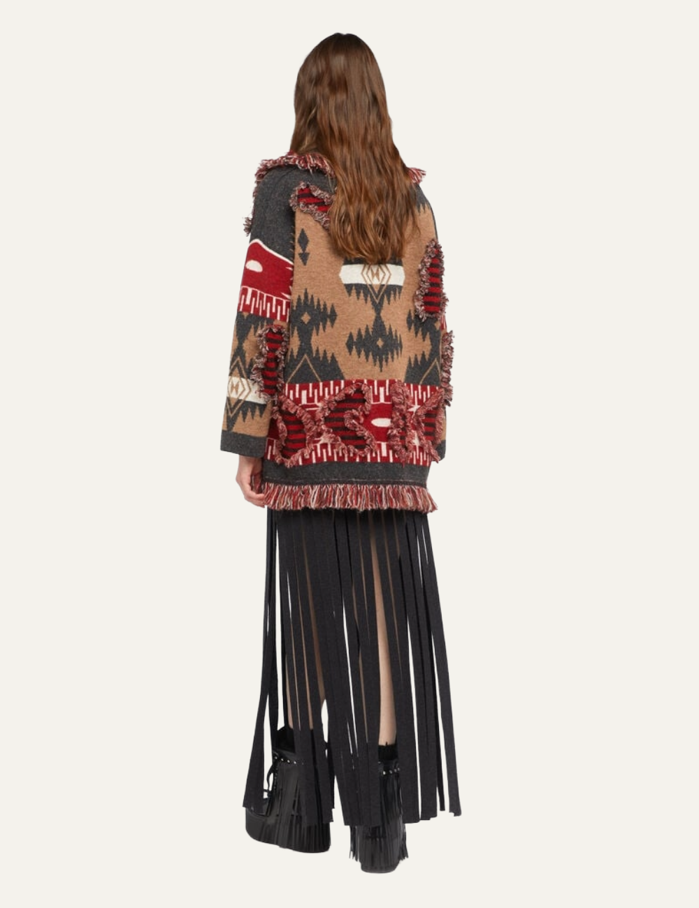 ALANUI GRUNGE ANTHEM CARDIGAN