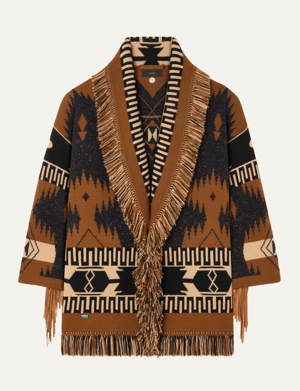 ALANUI DREAMSCAPE CARDIGAN BLACK DAKAR