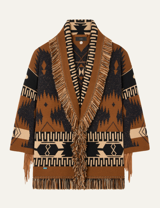 ALANUI DREAMSCAPE CARDIGAN BLACK DAKAR