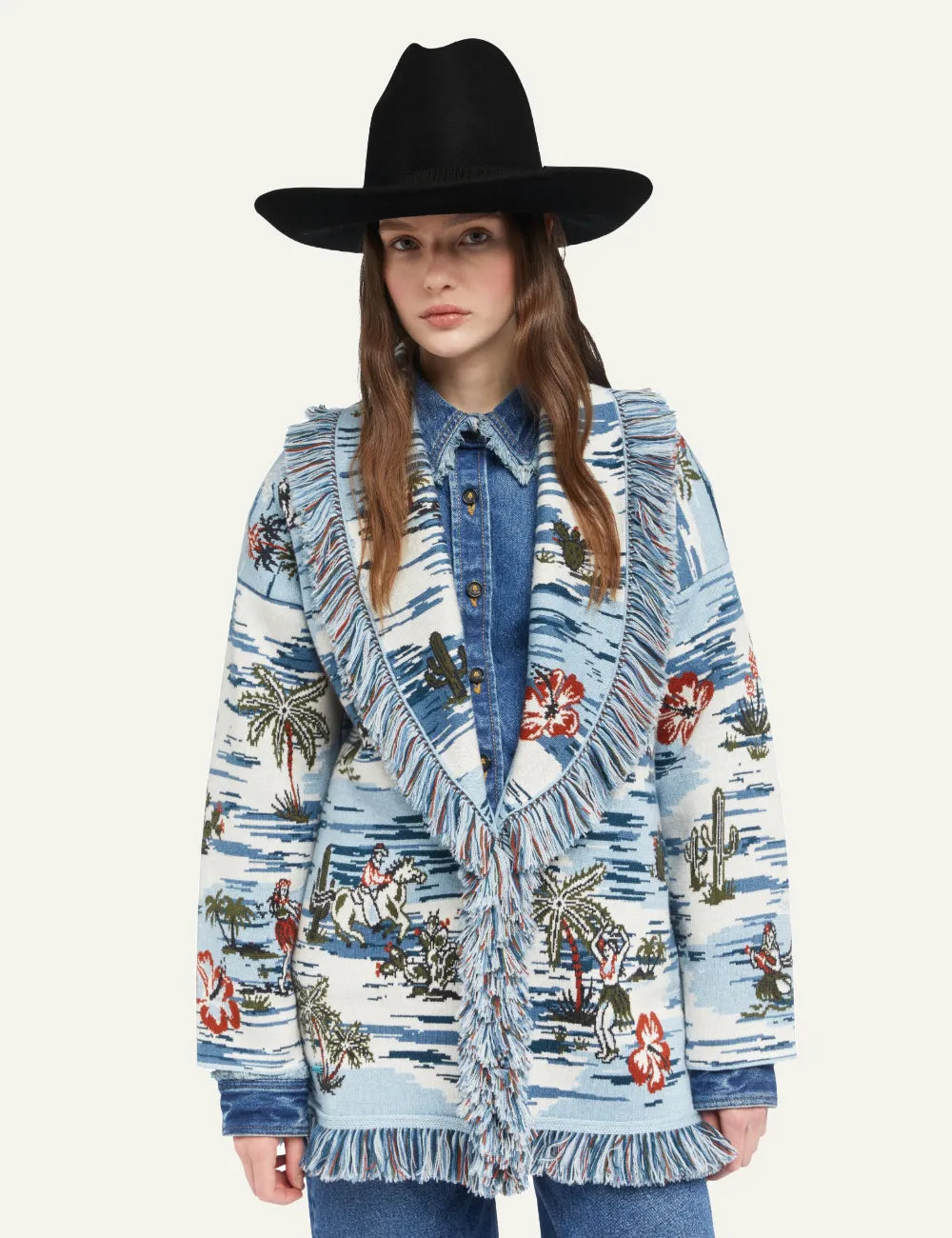 ALANUI COWBOY BLACK HAT