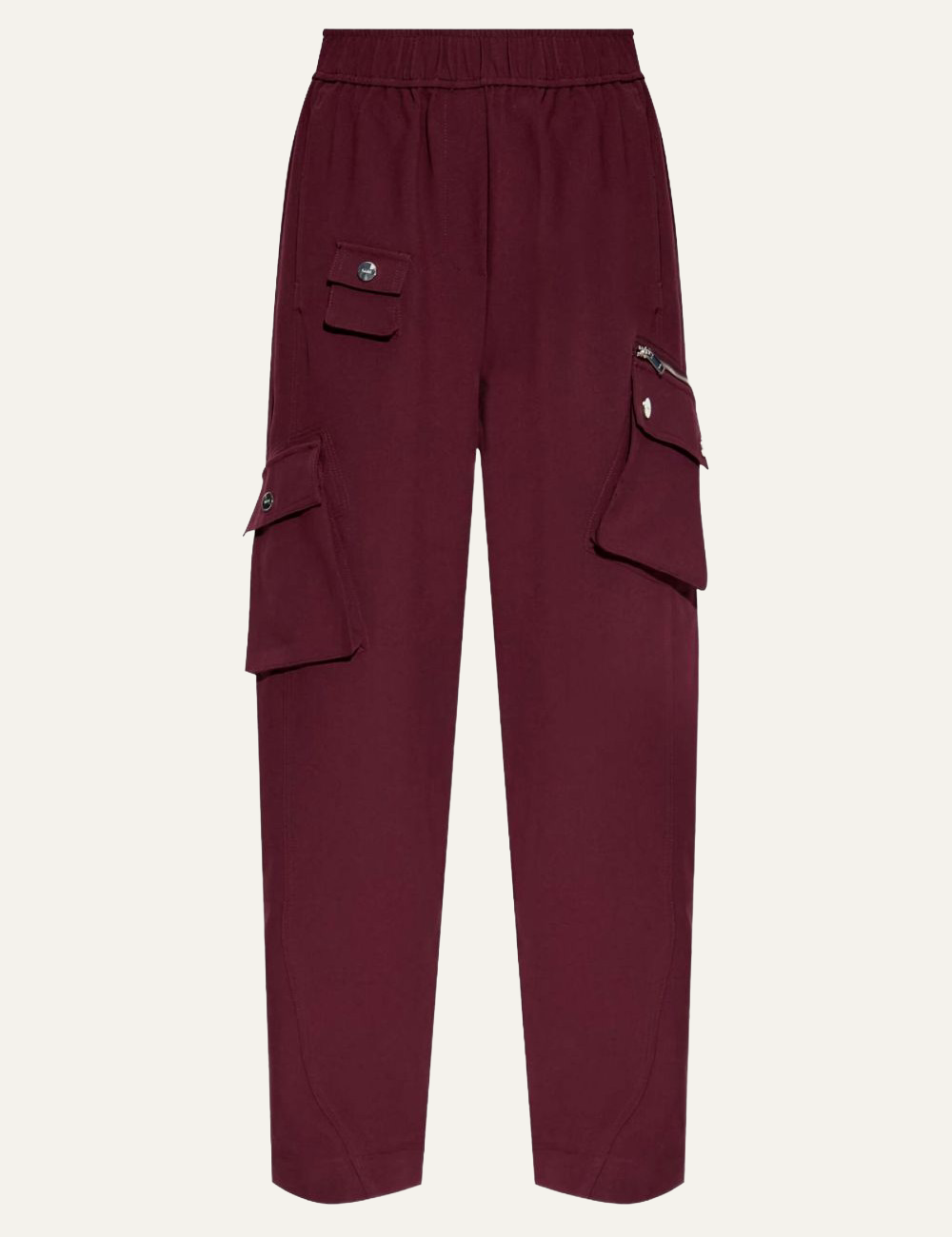 GANNI FUTURE TWILL SUITING PANTS