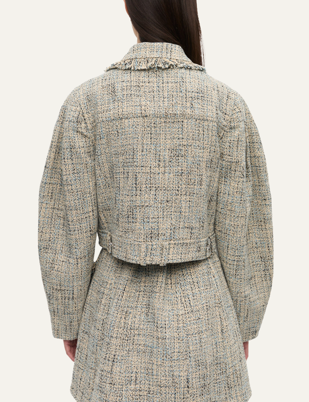 GANNI TWEED JACKET