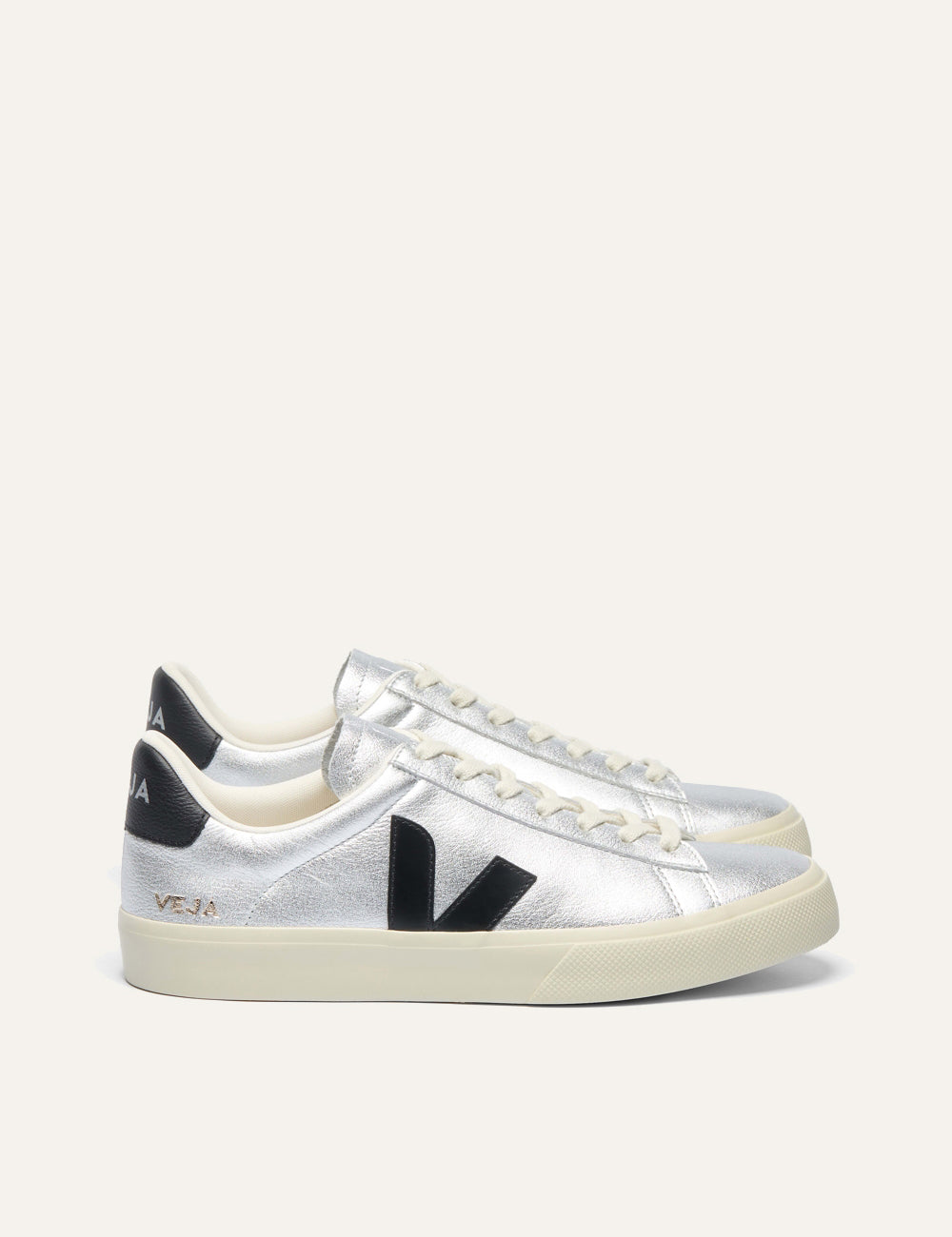 VEJA CAMPO SILVER BLACK