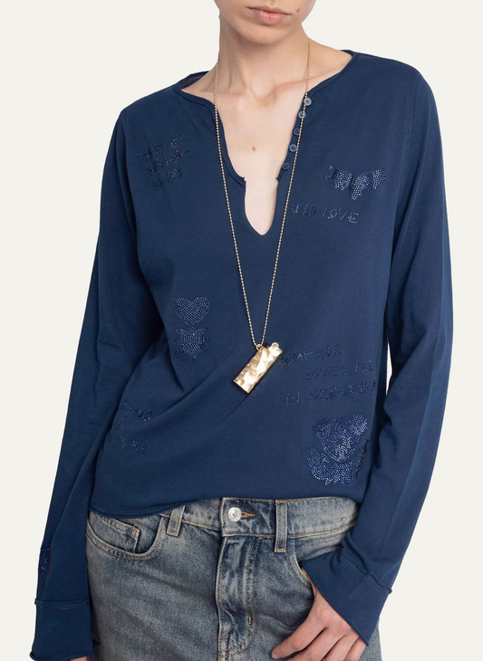 ZADIG&VOLTAIRE TUNI ML CL MULTI STRASS