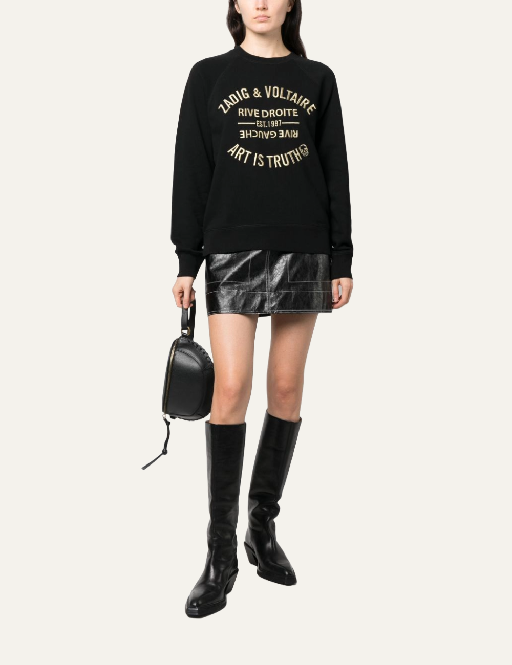 ZADIG&VOLTAIRE UPPER BLASON BRODE