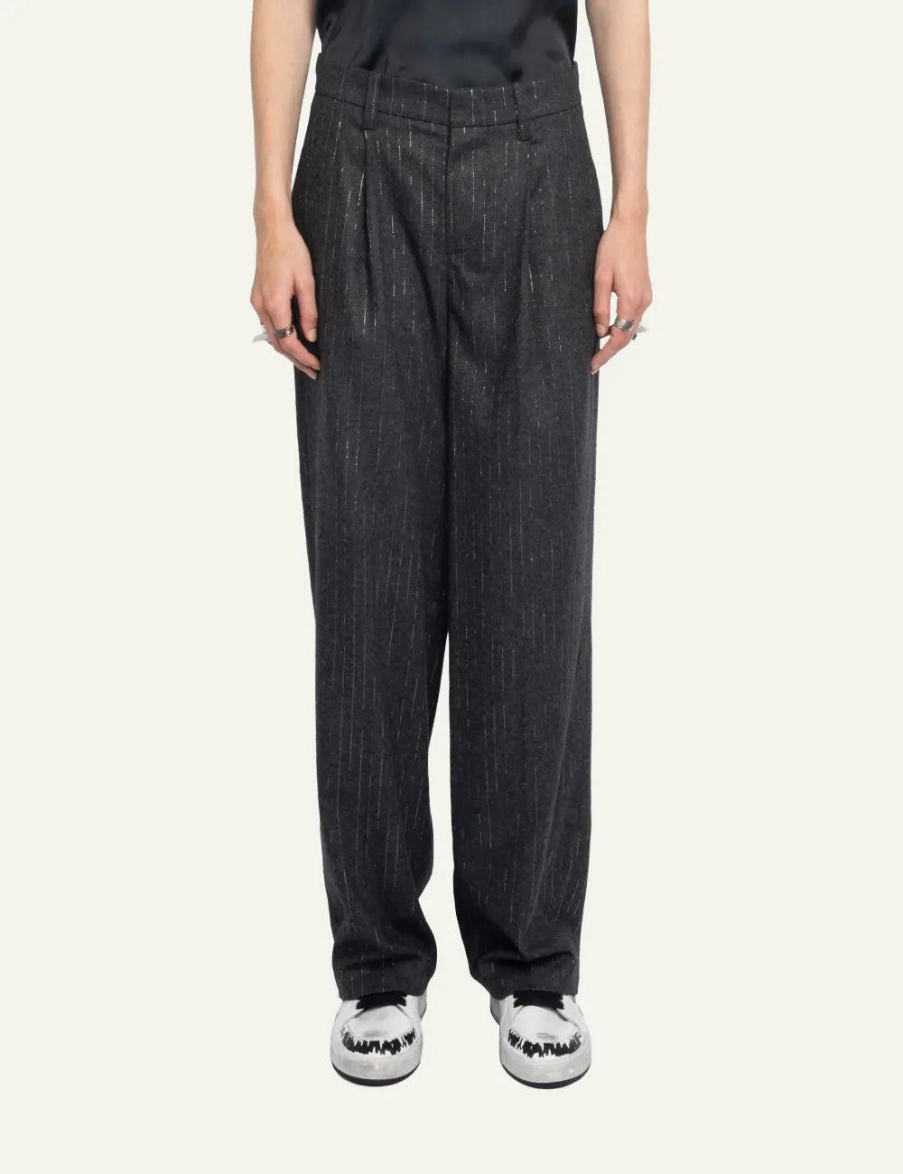 ZADIG&VOLTAIRE PUROS FLANELLE STRIPES