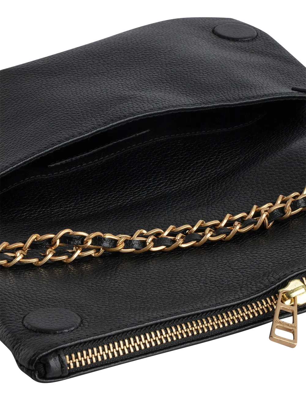 ZADIG&VOLTAIRE ROCK GRAINED INK GOLD