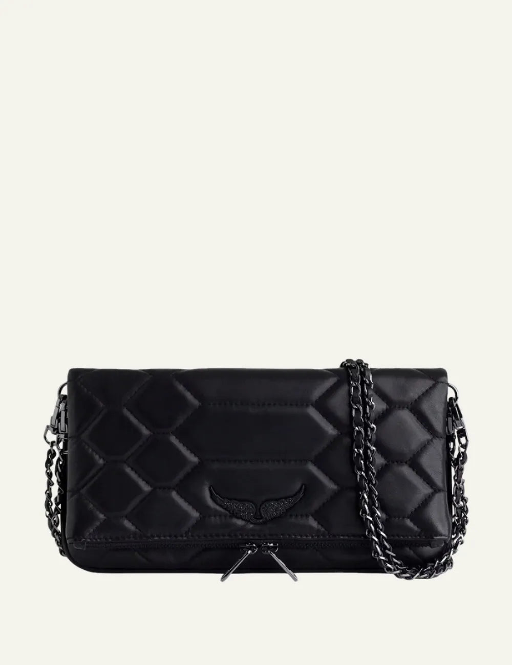 ZADIG&VOLTAIRE ROCK XL MAT SCALE NOIR