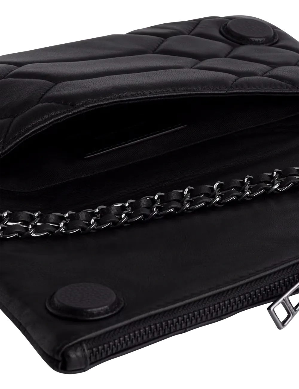 ZADIG&VOLTAIRE ROCK XL MAT SCALE NOIR