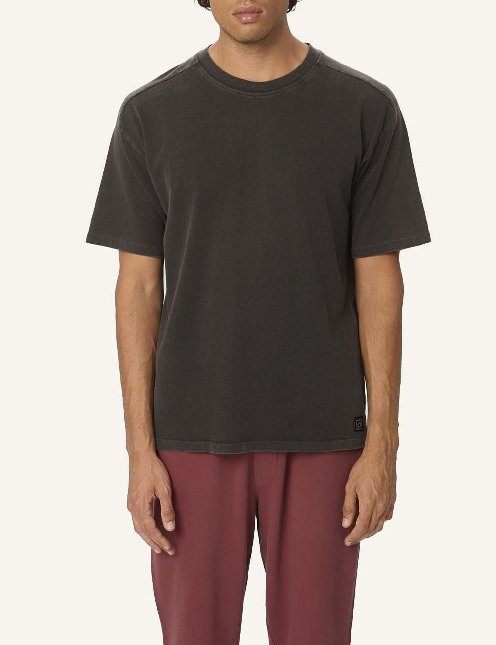 DIRTY LAUNDRY REGULAR FIT RAGLAN T-SHIRT VINTAGE BLACK