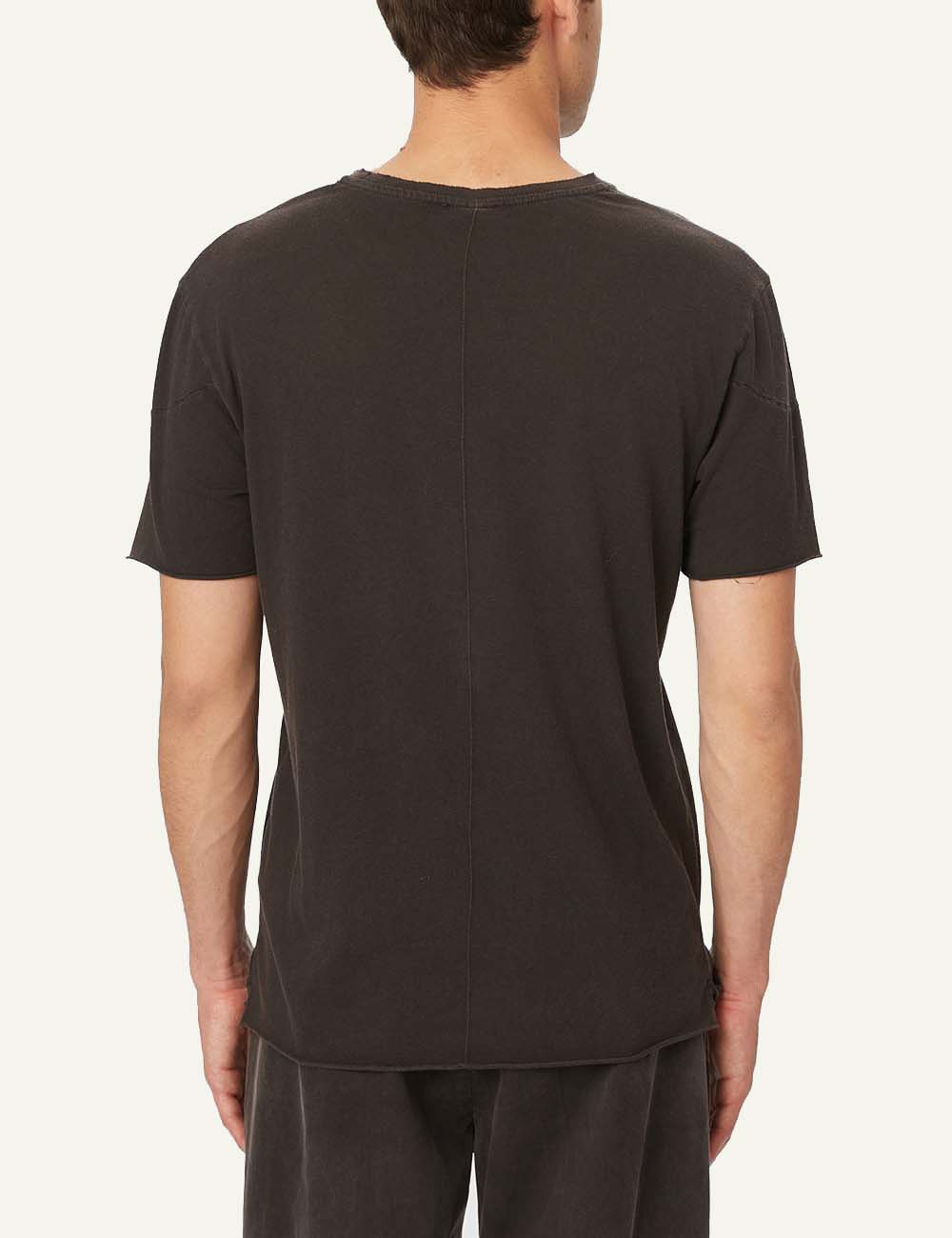 DIRTY LAUNDRY OPEN STITCHES T-SHIRT VINTAGE BLACK