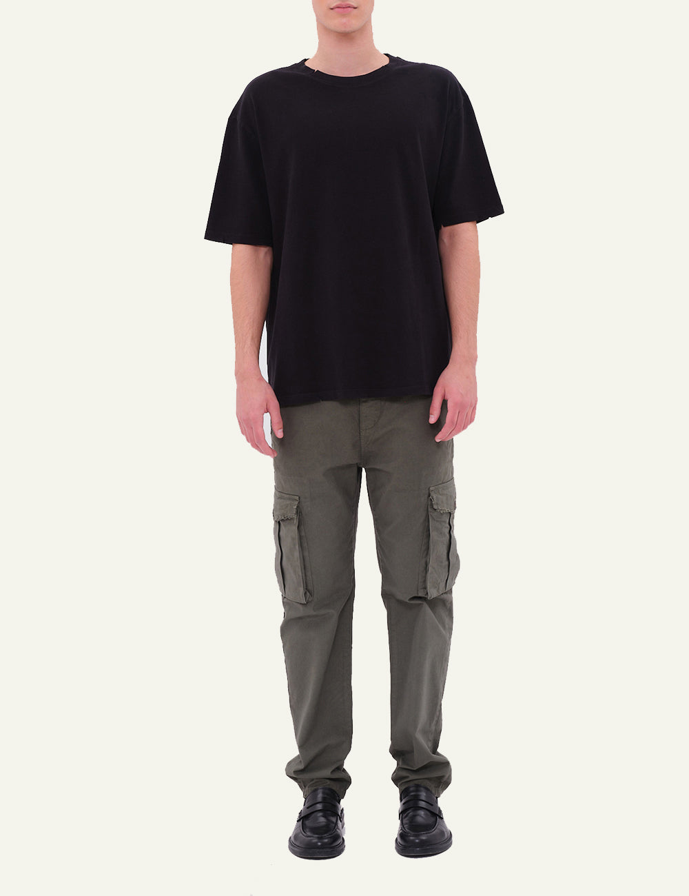 DIRTY LAUNDRY OVERSIZED HEAVY JERSEY T-SHIRT