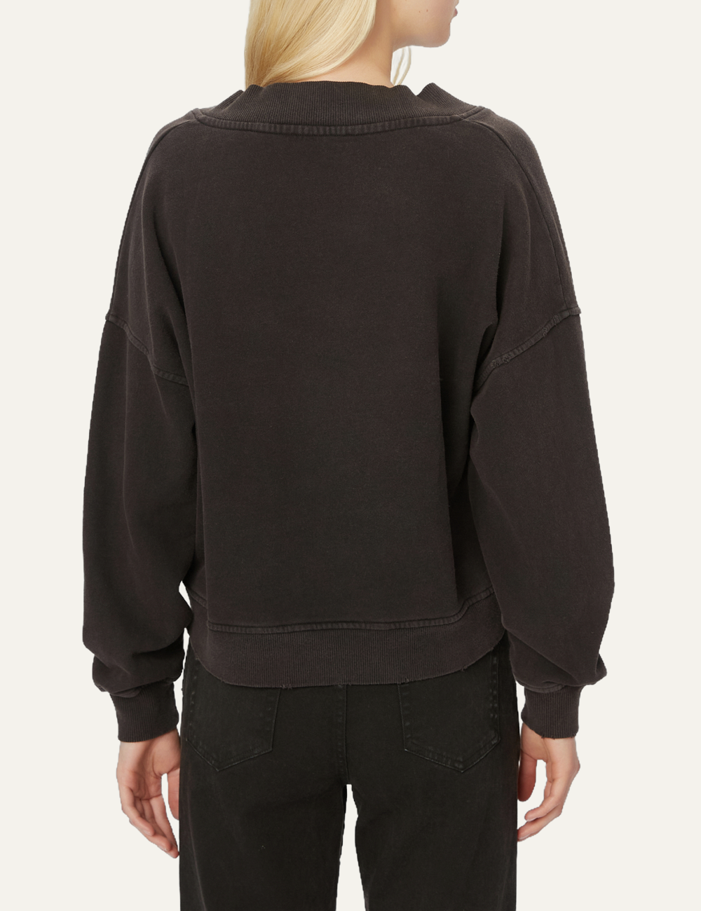 DIRTY LAUNDRY RELAXED V-NECK CREWNECK