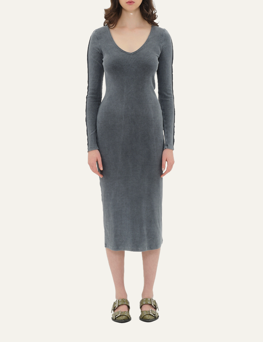 DIRTY LAUNDRY SLIM FIT RIB DRESS