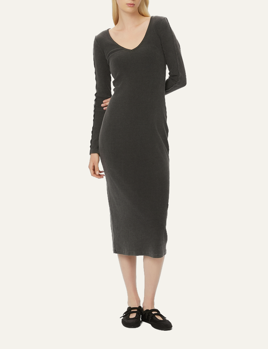DIRTY LAUNDRY SLIM FIT RIB DRESS