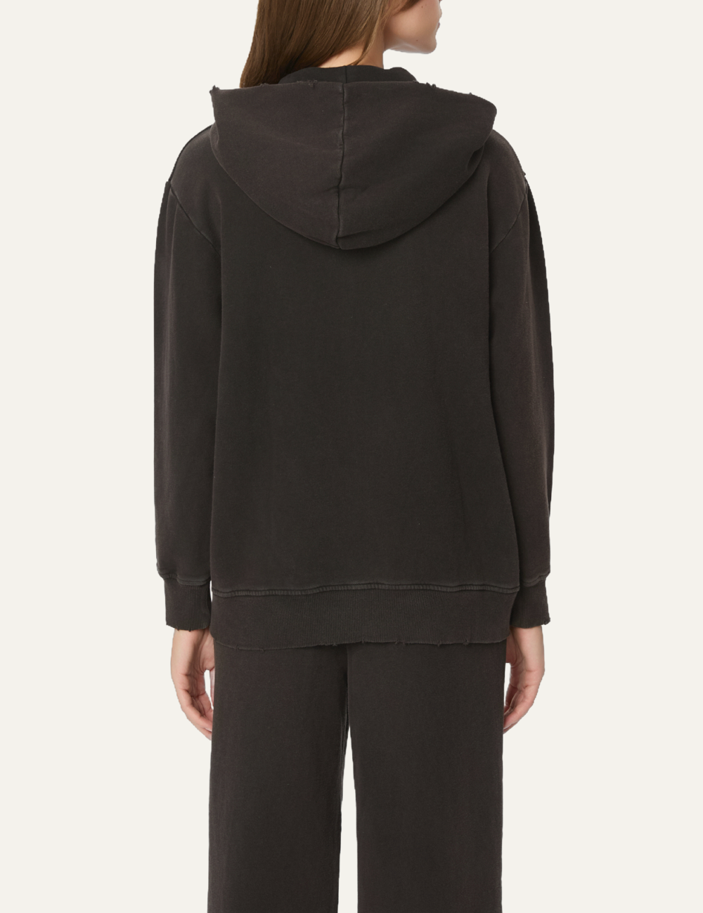 DIRTY LAUNDRY OVERSIZED FULLZIP WITH DESTROYS