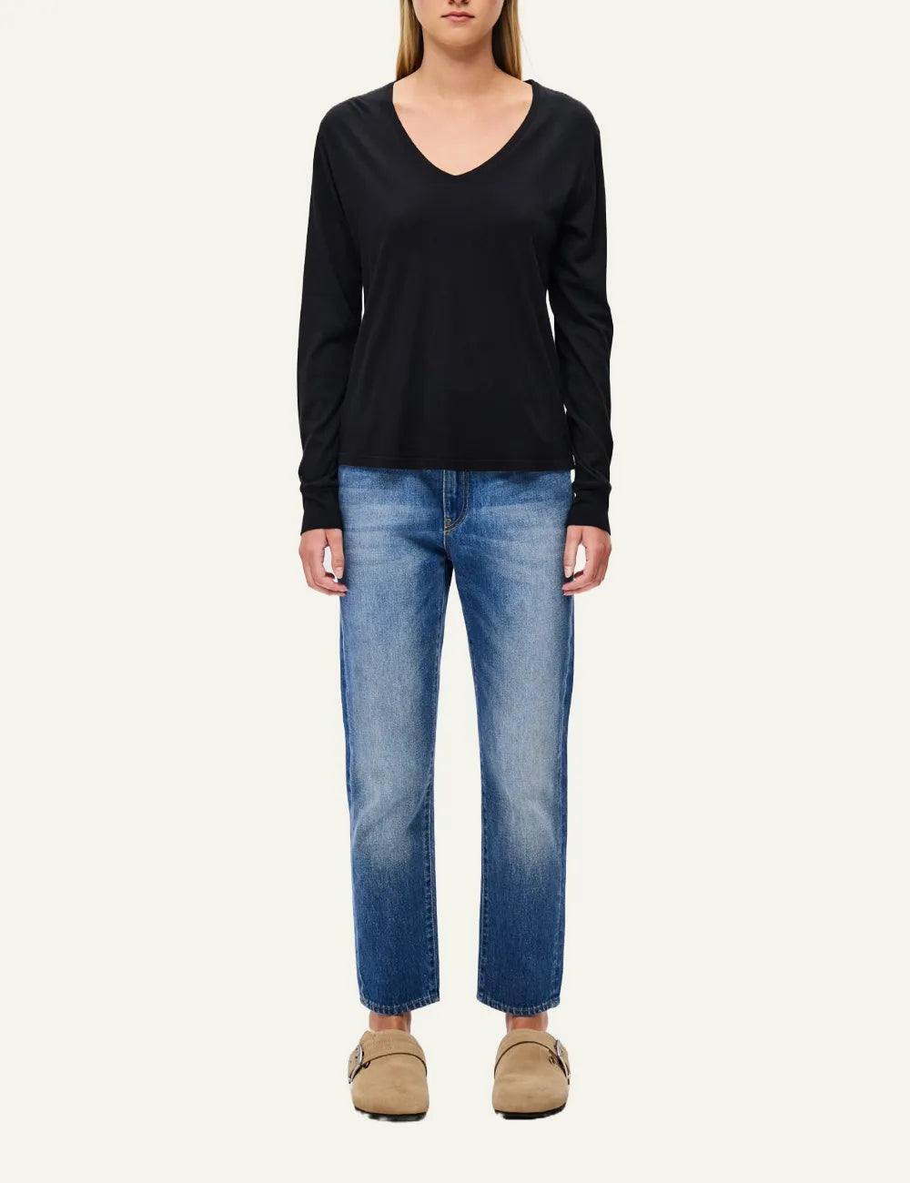 DIRTY LAUNDRY V-NECK LONGSLEEVE