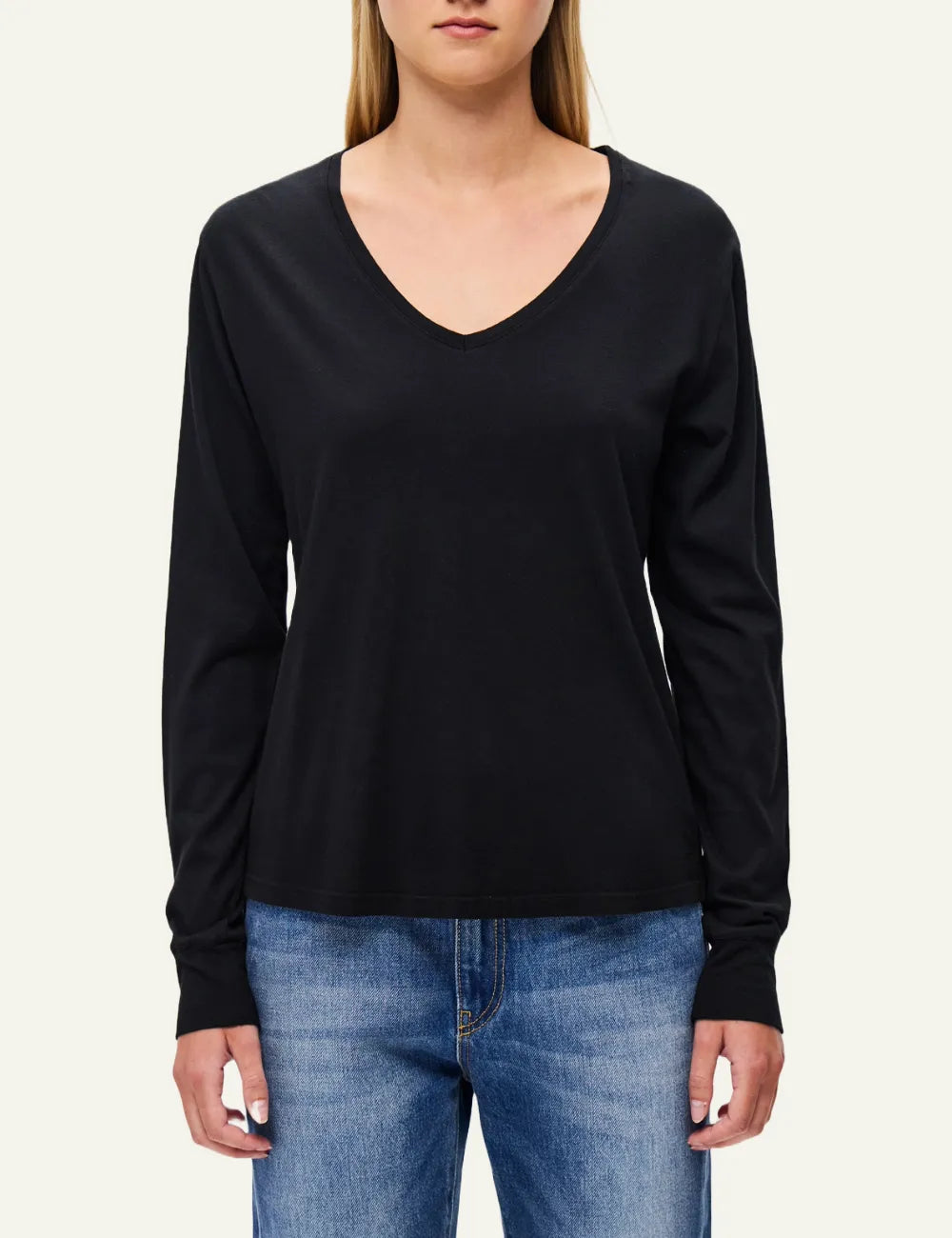 DIRTY LAUNDRY V-NECK LONGSLEEVE