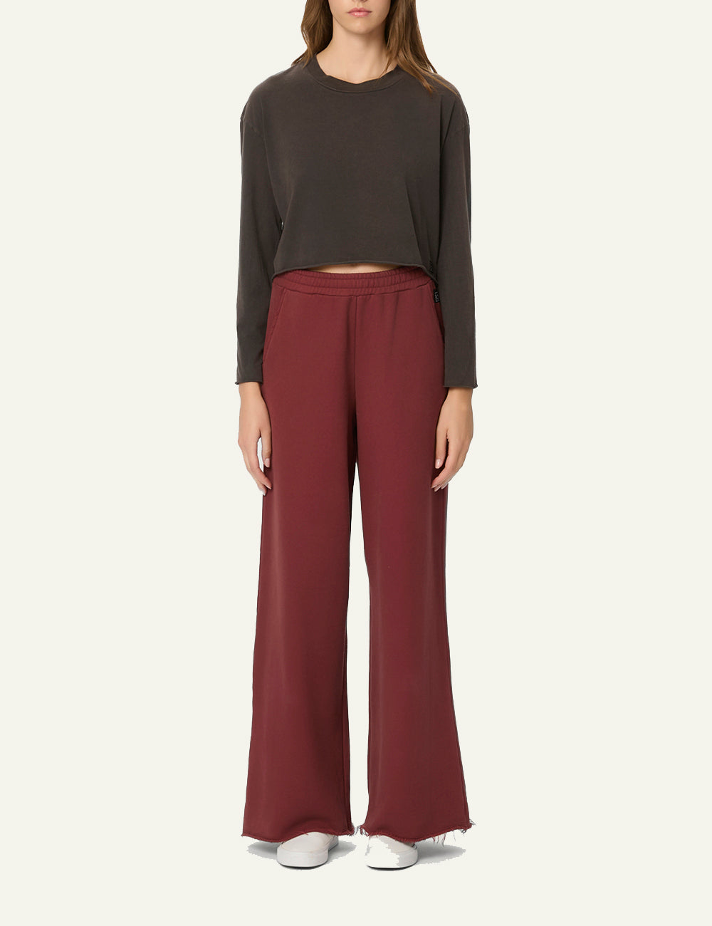 DIRTY LAUNDRY BOXY LONGSLEEVE VINTAGE BLACK