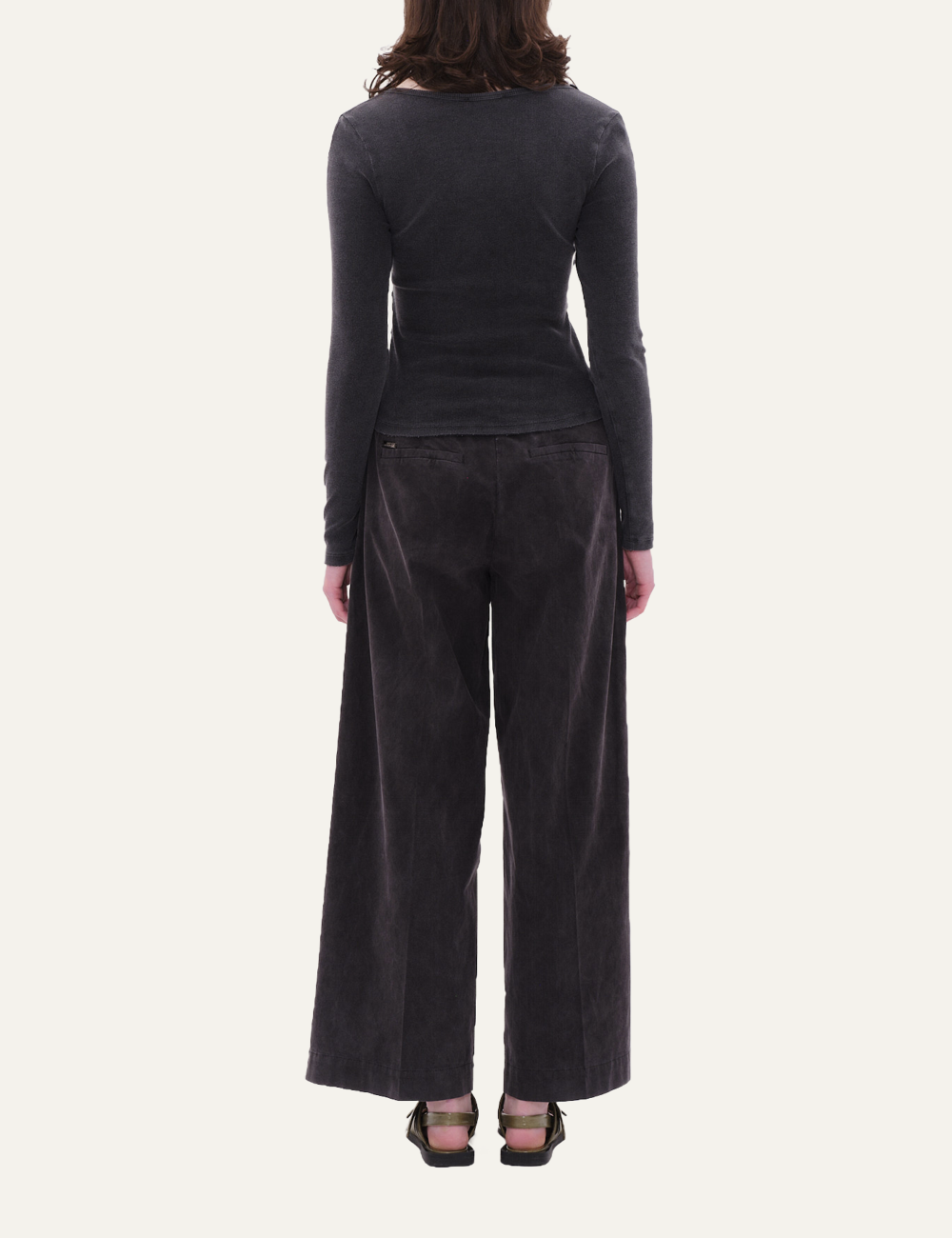 DIRTY LAUNDRY SCOOPNECK RIB LONGSLEEVE