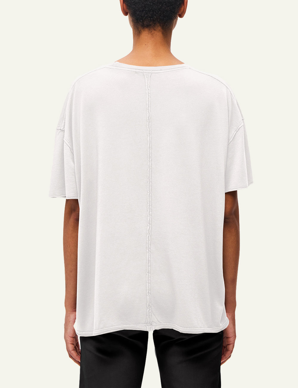 DIRTY LAUNDRY OVERSIZED T-SHIRT WITH RAW EDGES