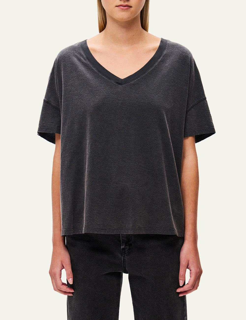 DIRTY LAUNDRY OVERSIZED V-NECK T-SHIRT