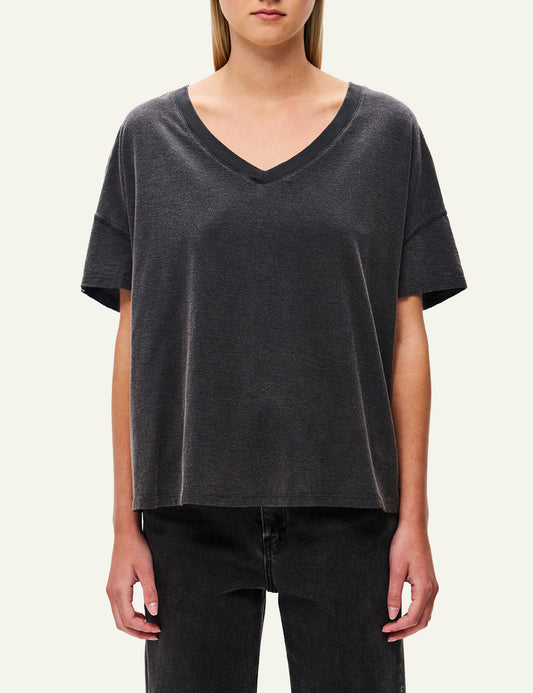 DIRTY LAUNDRY OVERSIZED V-NECK T-SHIRT