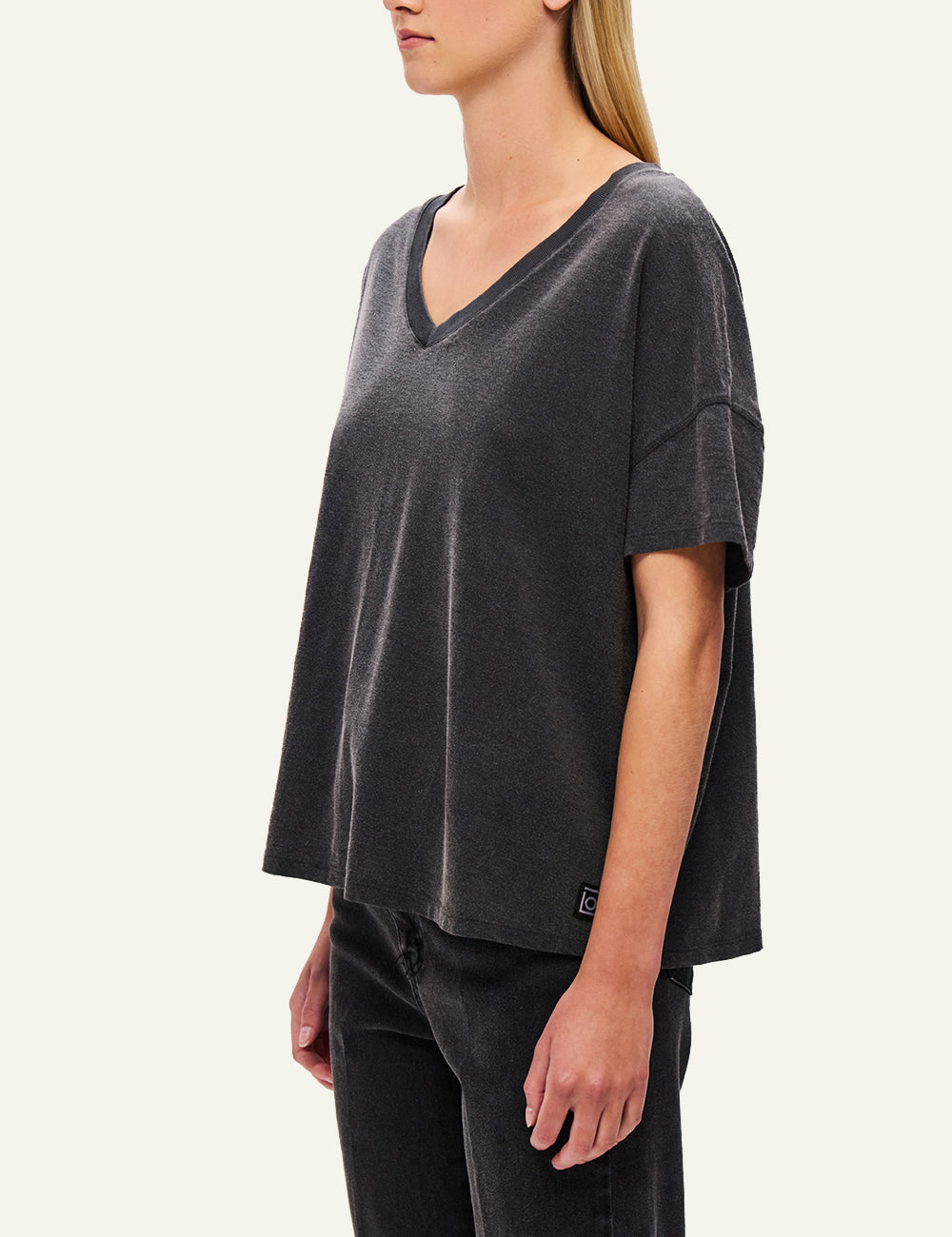DIRTY LAUNDRY OVERSIZED V-NECK T-SHIRT