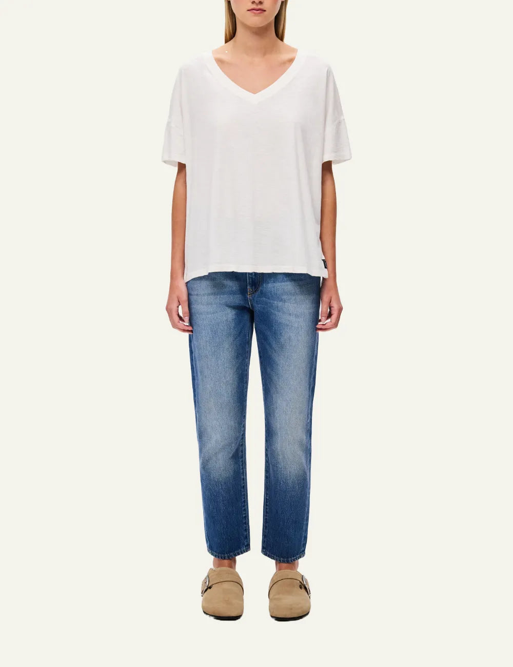 DIRTY LAUNDRY OVERSIZED V-NECK T-SHIRT