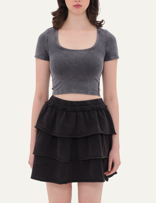 DIRTY LAUNDRY VINTAGE CROPPED TOP